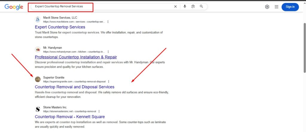 Keyword research