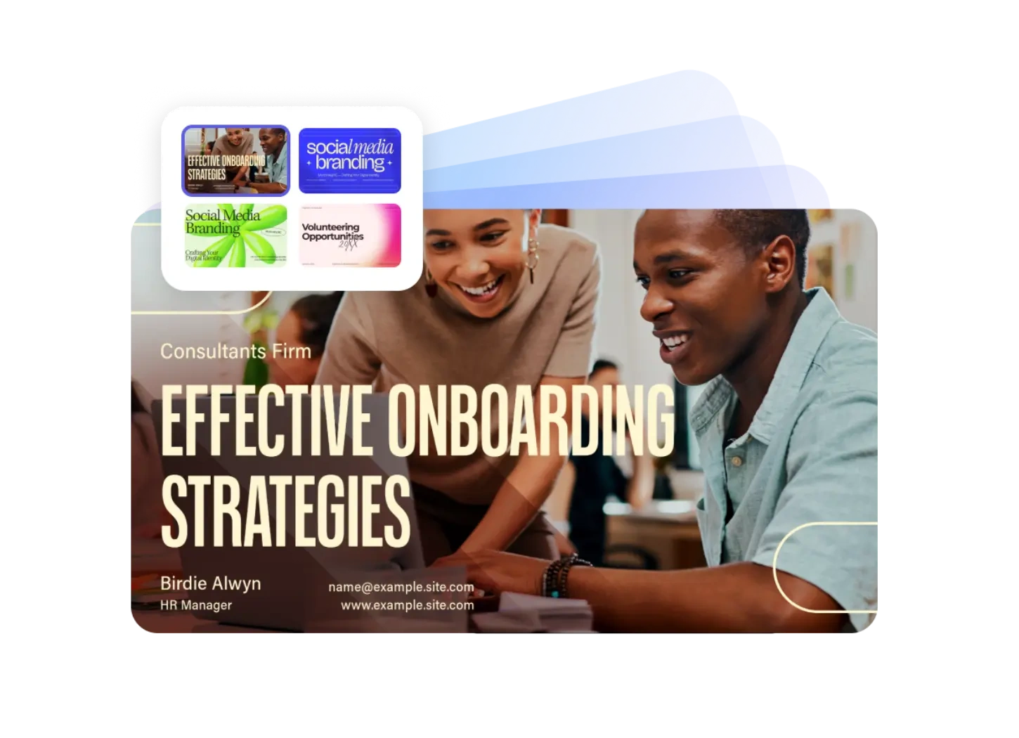 brand presentation color palettes